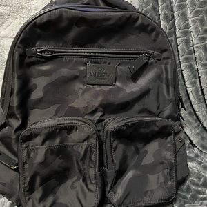 Valentino garavani nylon camo backpack
